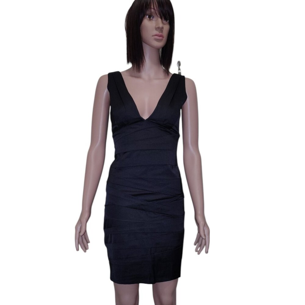 Rachael G. Black Sleeveless Summer Dress.